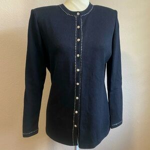 St. John sequined jacket and skirt set